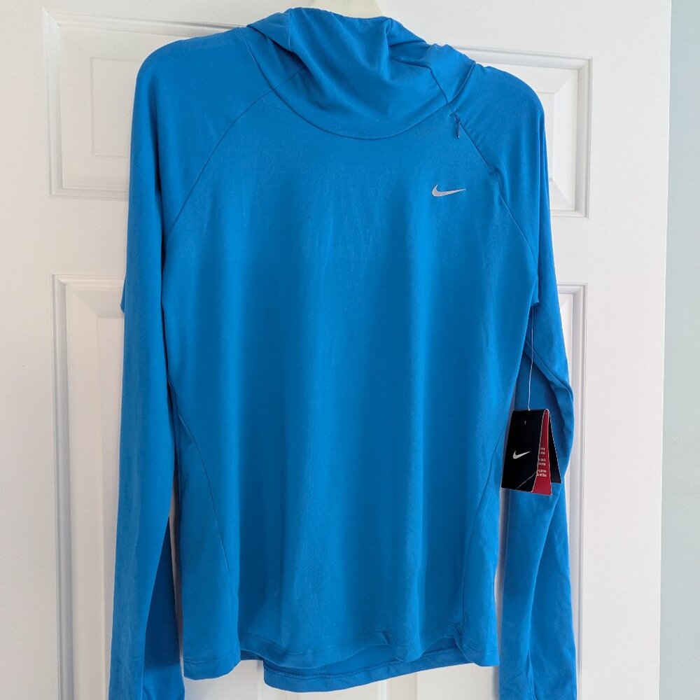 Nike Running Hoodie - Bright BLue  Size M  NWT